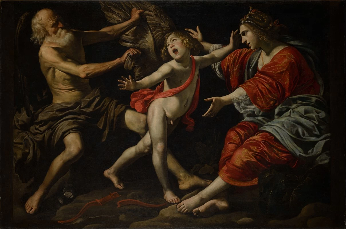 Il Tempo strappa le ali ad Amore - Impruneta, Firenze